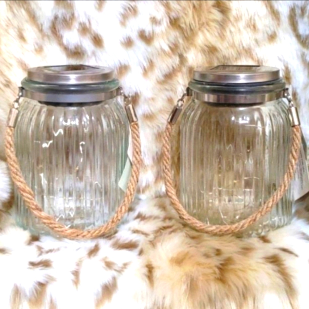 2 Hanging Solar Fairy Lights